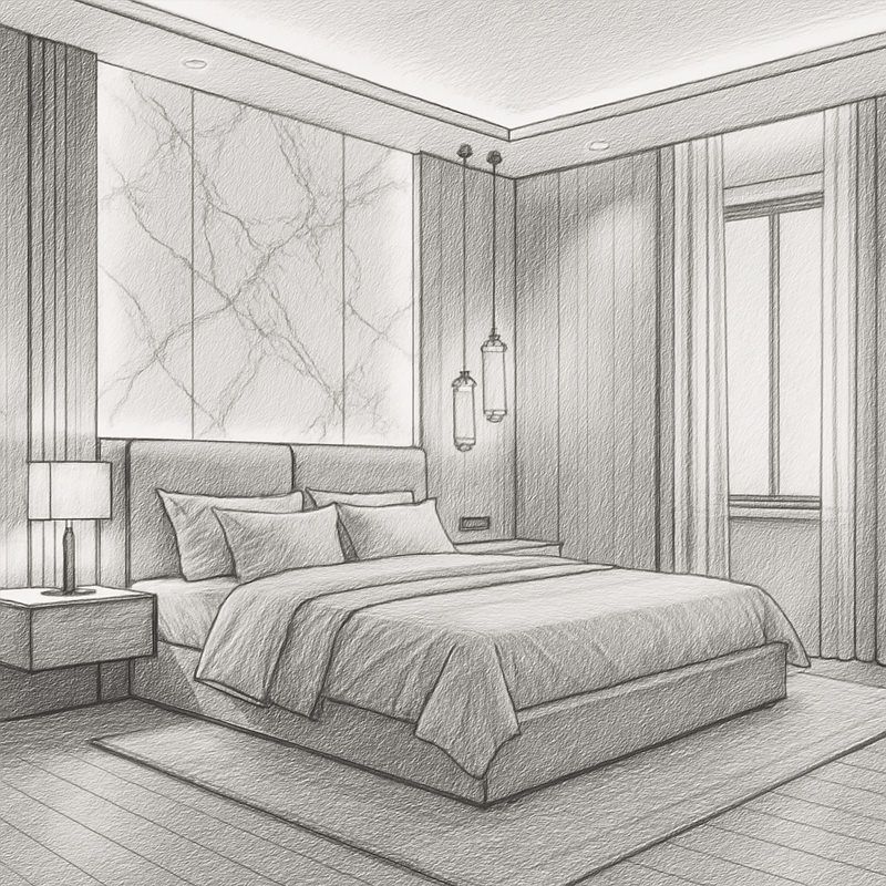 Initial interior design concept